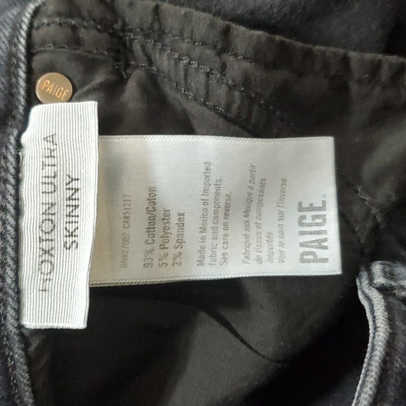 PAIGE WOMEN'S DENIM SIZE 26 - Picture 6 of 6